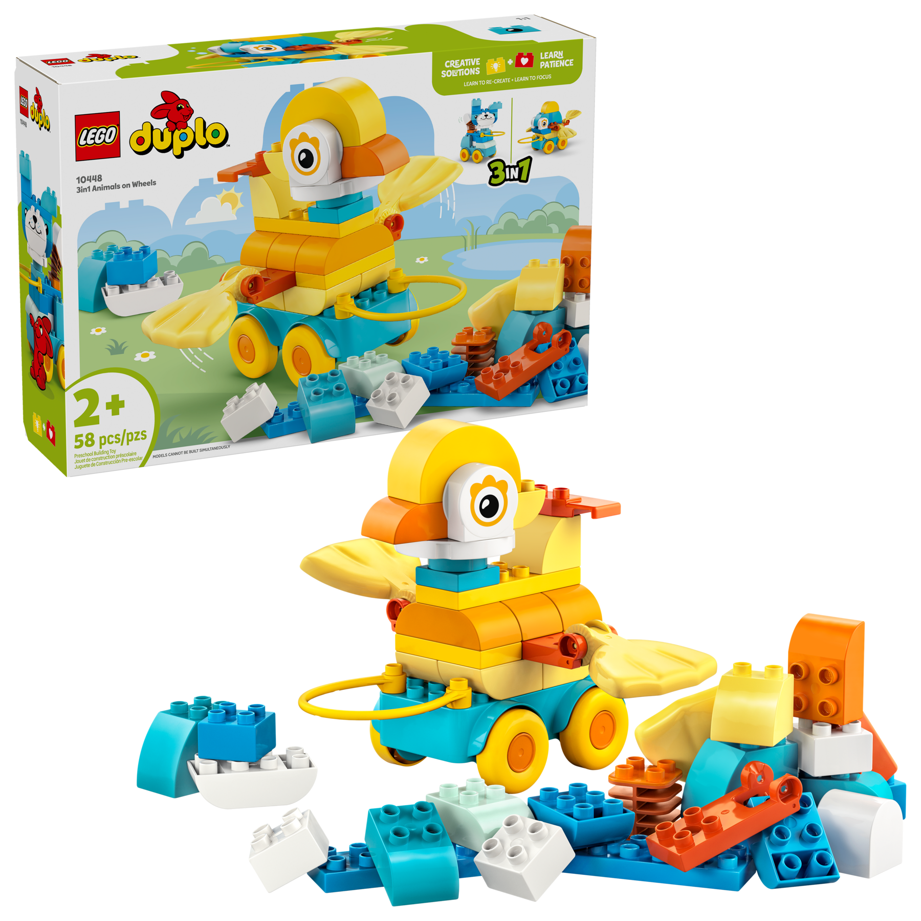 3In1 Animals On Wheels - Image 2