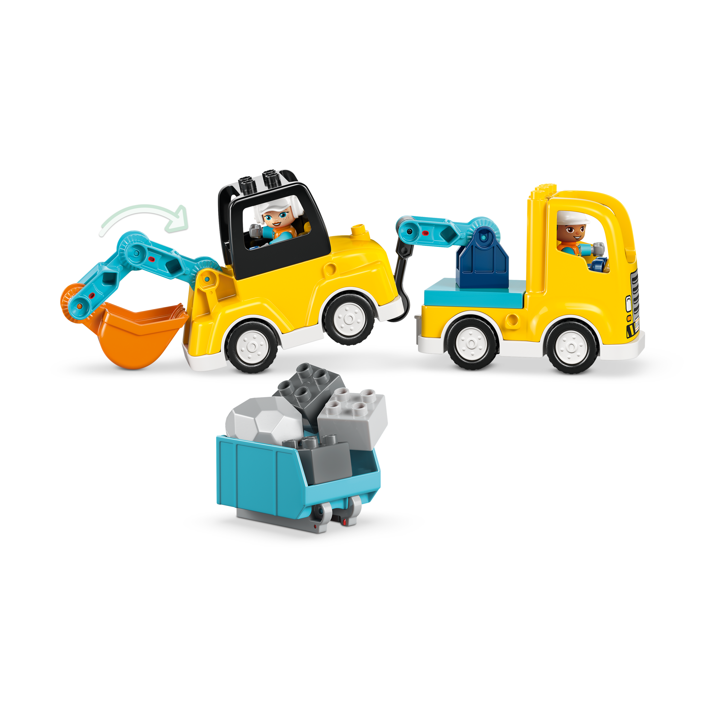 3 In 1 Construction Vehicles - Image 8