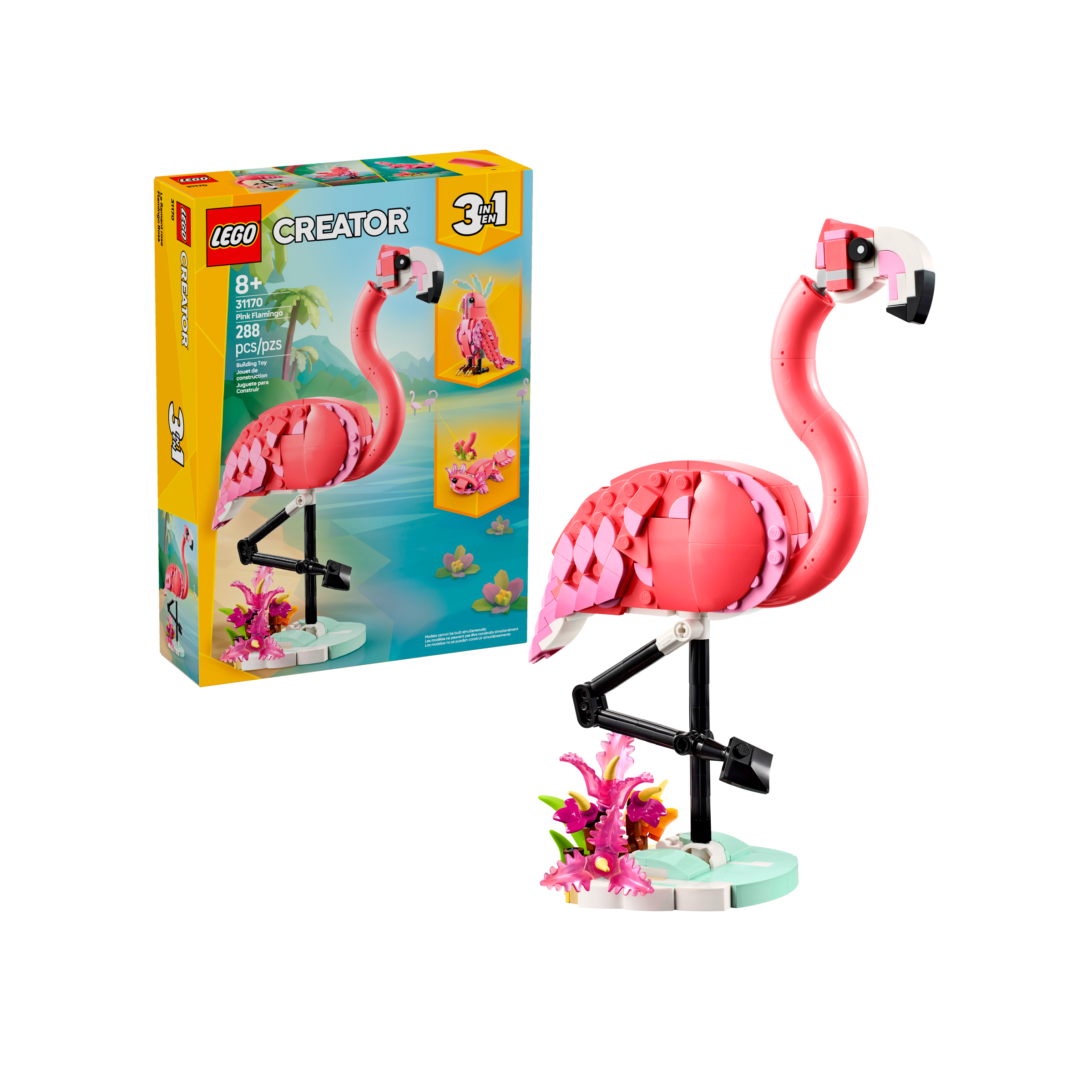 Wild Animals: Pink Flamingo - Image 2