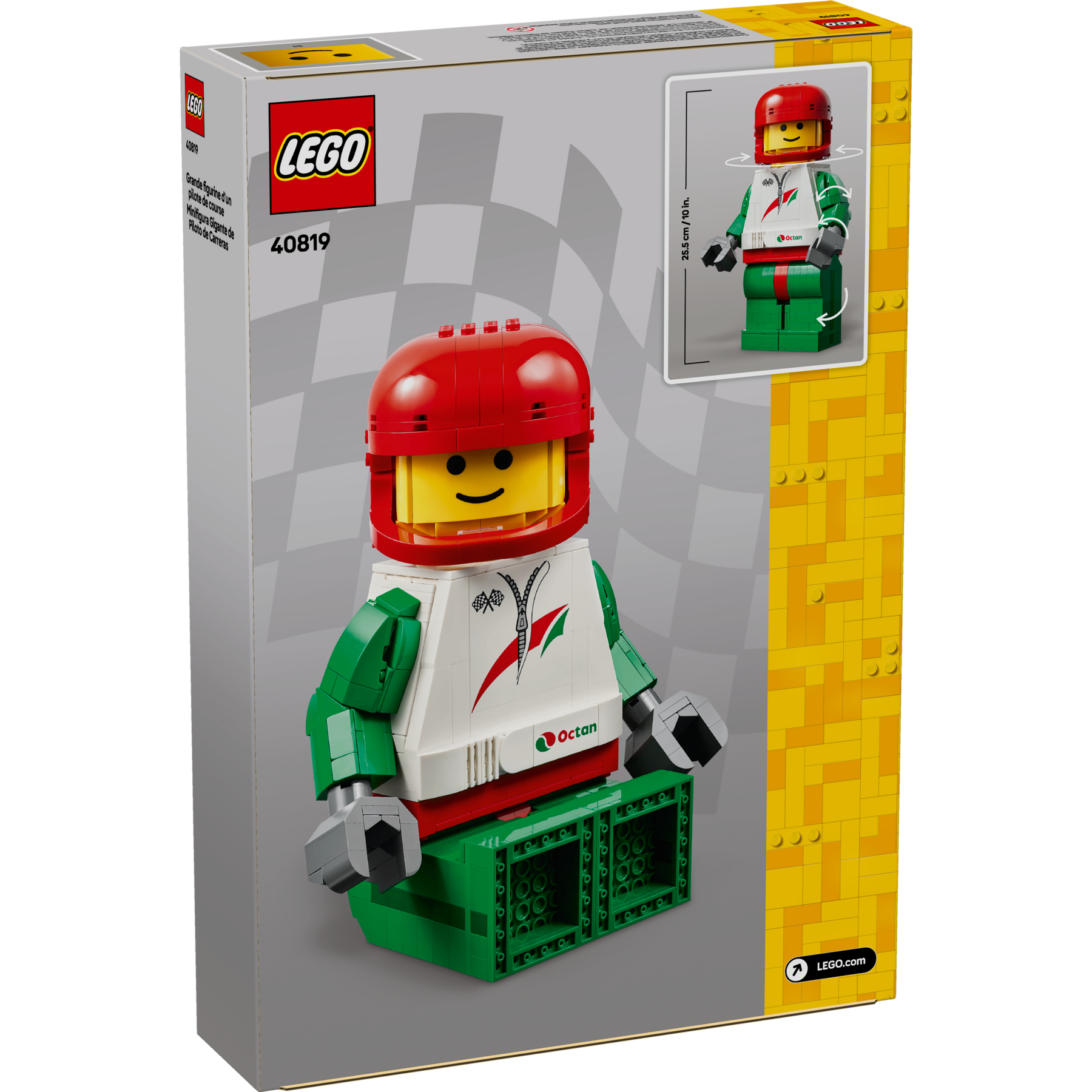 Up-Scaled Racing Driver Minifigure - Image 6