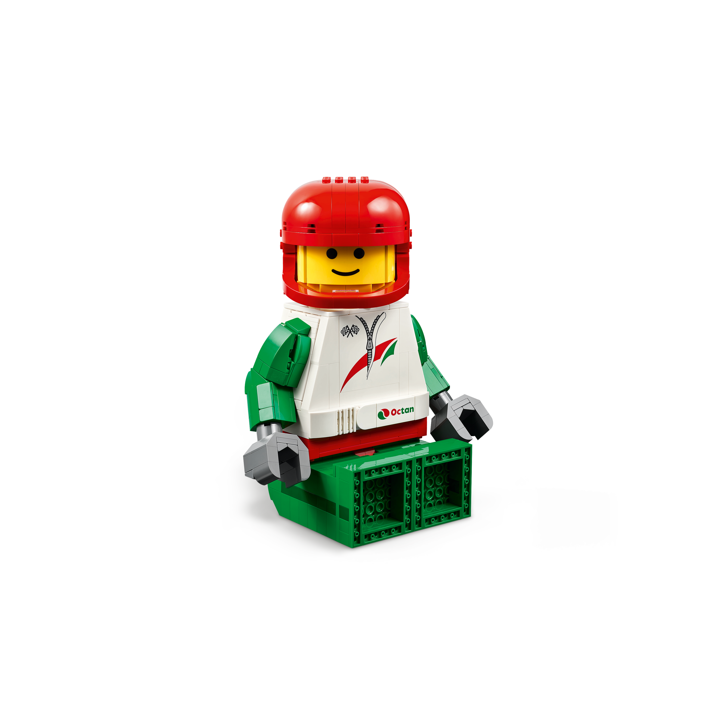 Up-Scaled Racing Driver Minifigure - Image 4