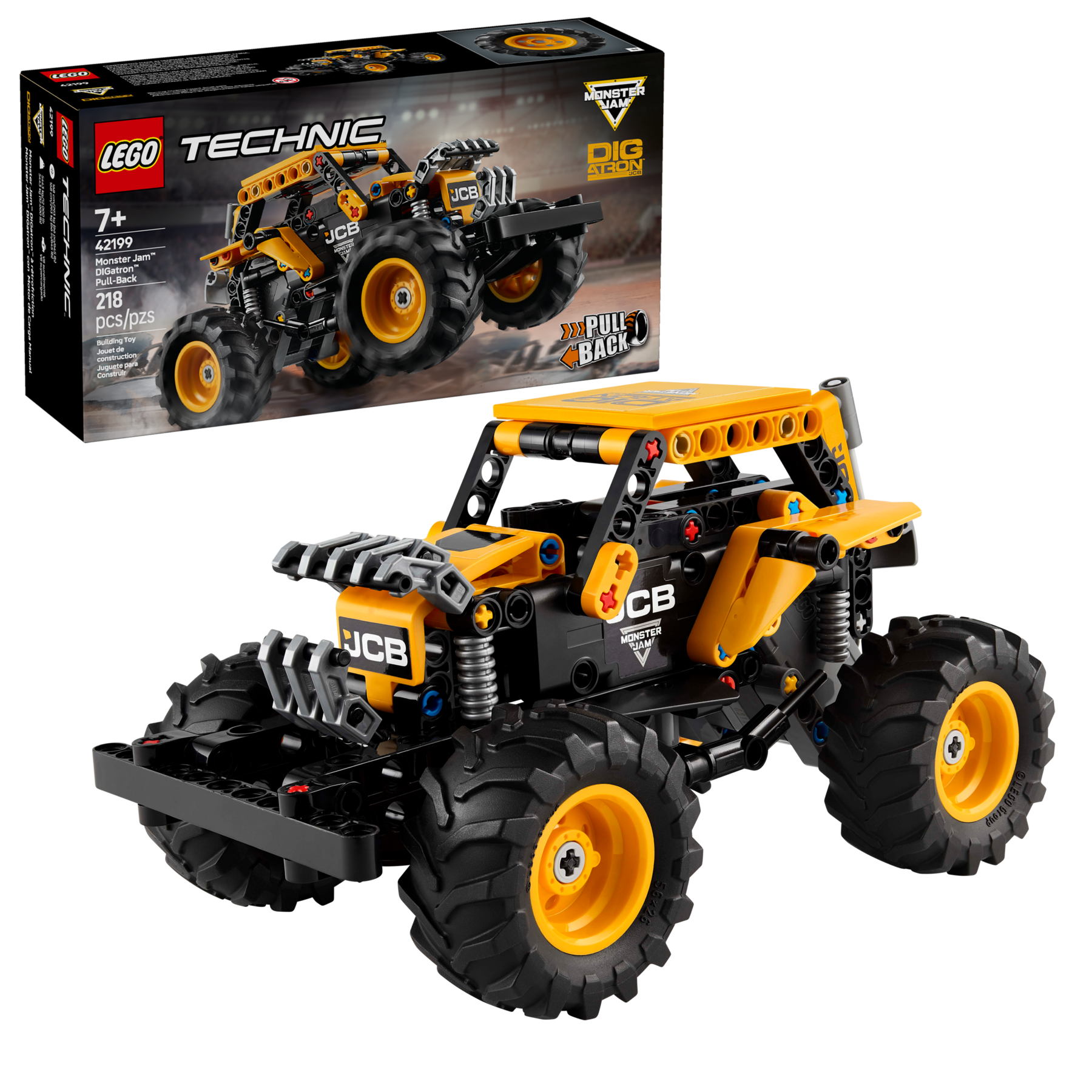 Monster Jam Digatron Pull-Back - Image 2