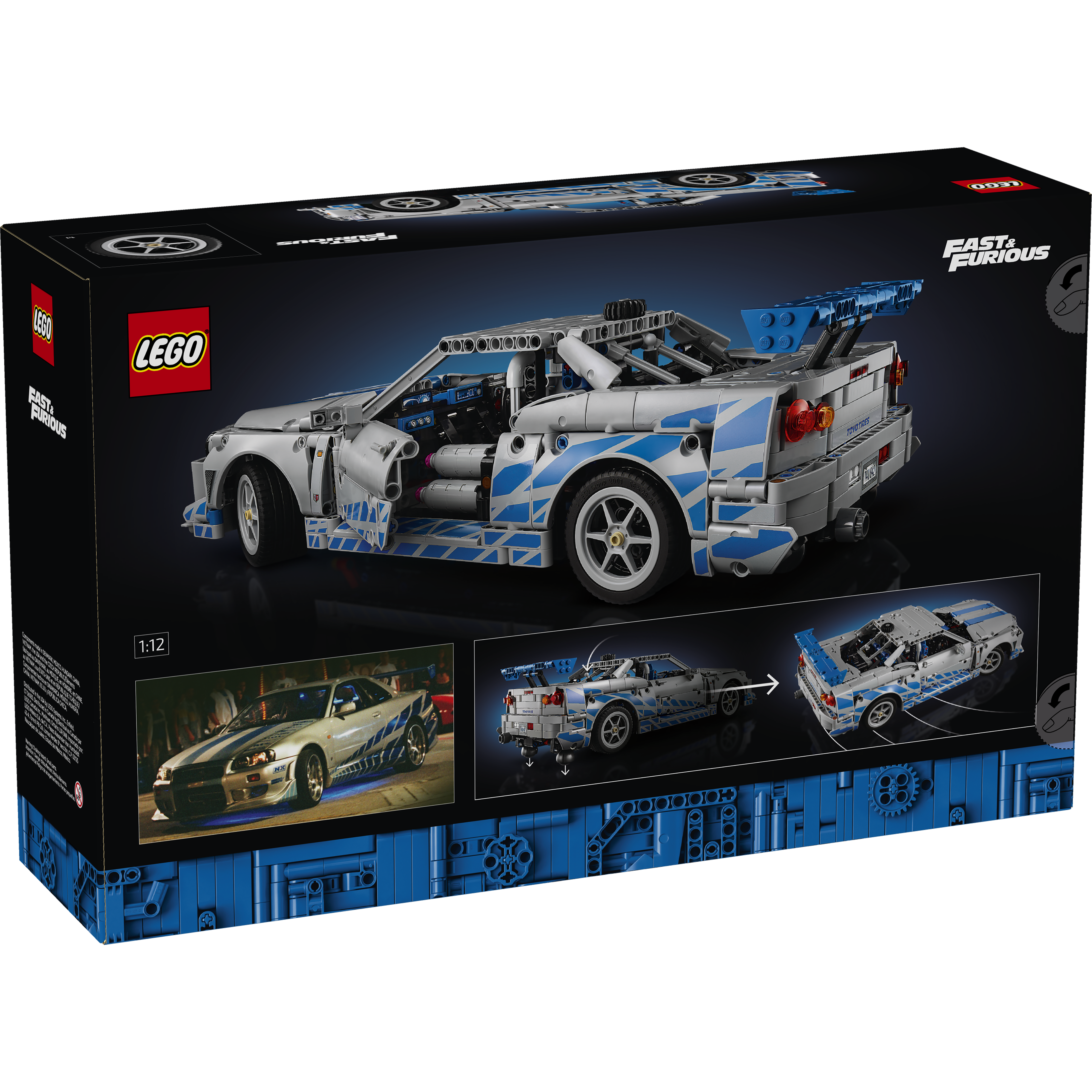 2 Fast 2 Furious Nissan Skyline Gt-R (R34) Car - Image 10