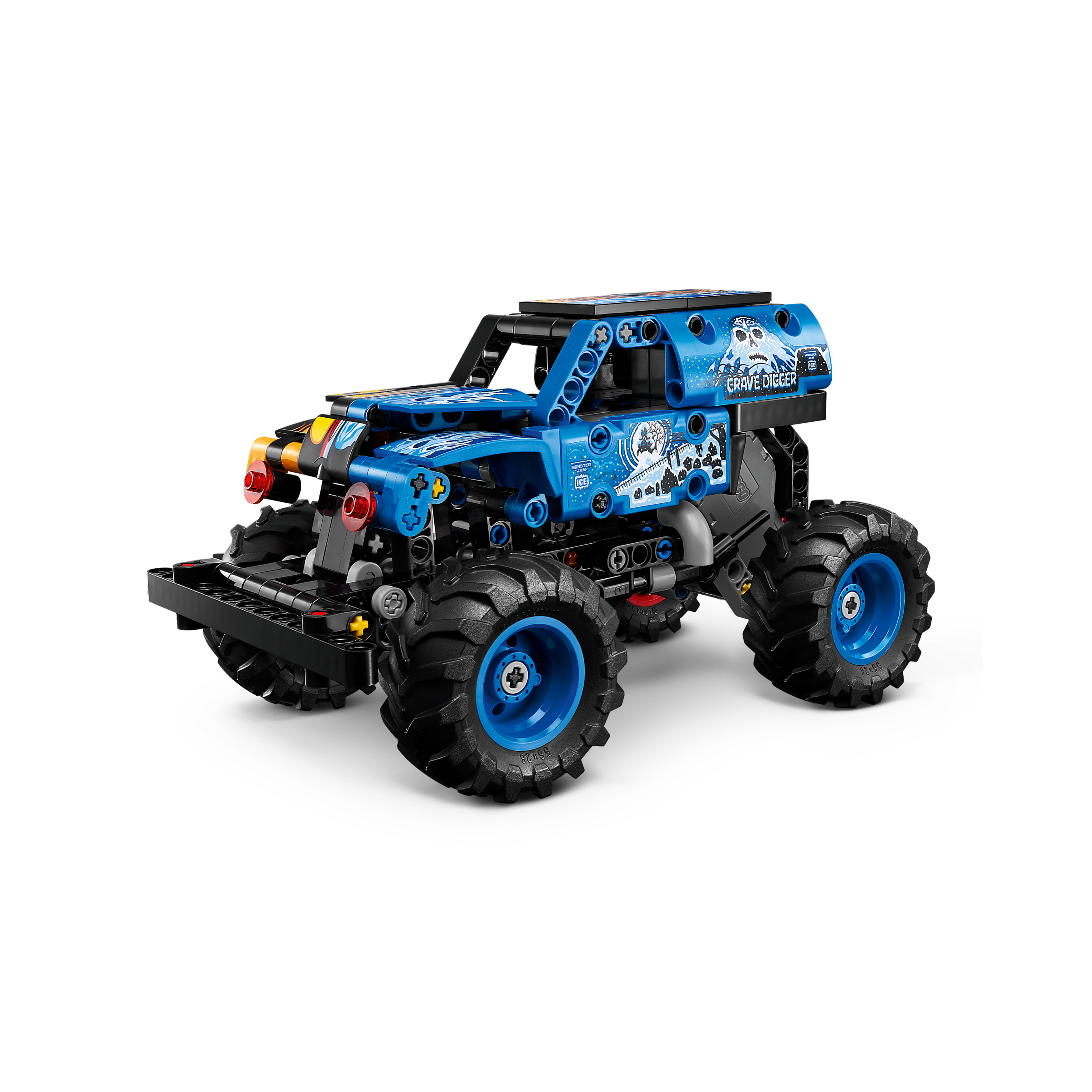 Monster Jam Grave Digger Fire And Ice - Image 6