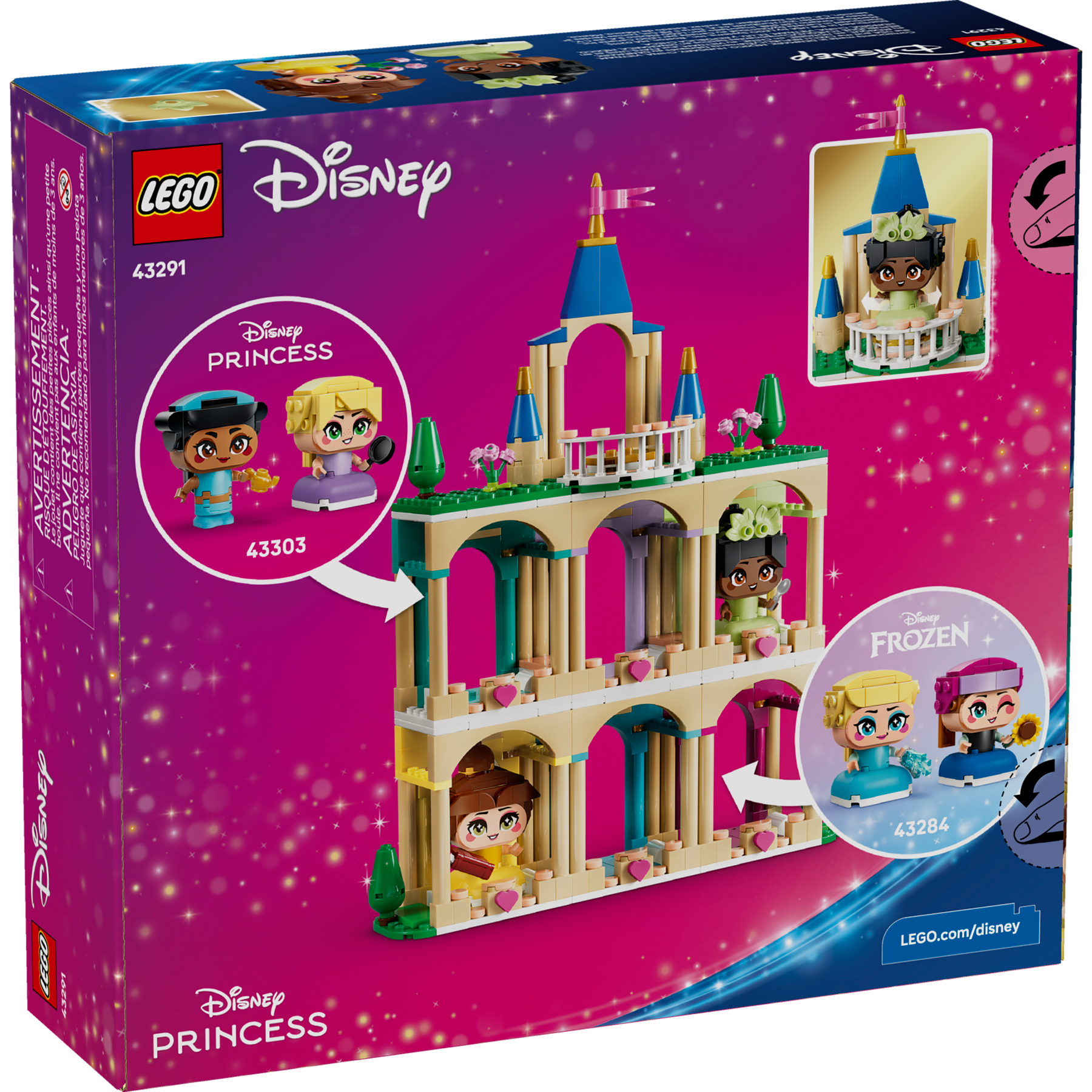 Mini Belle & Tiana With Castle - Image 11