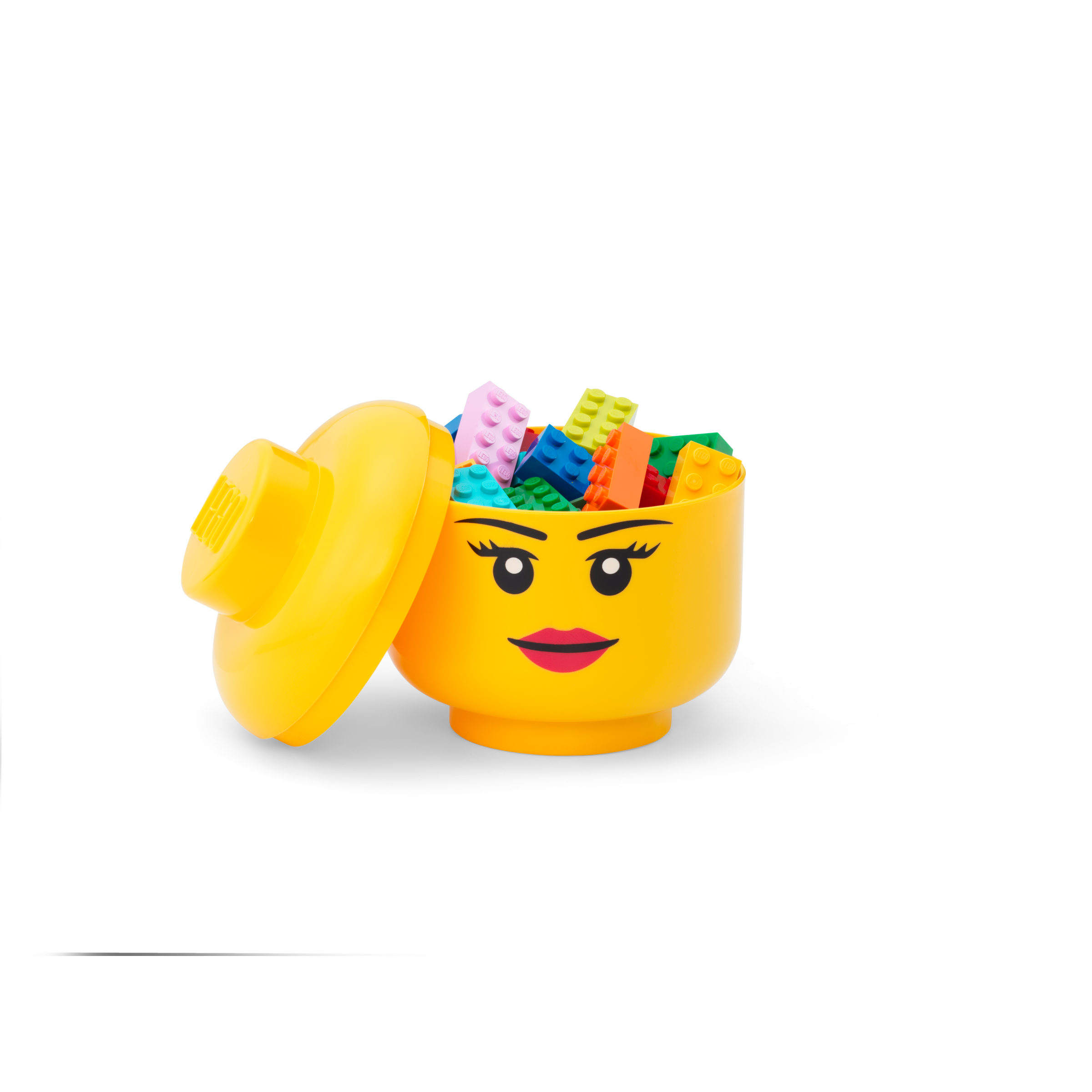 Lego Storage Head – Mini (Girl) - Image 3