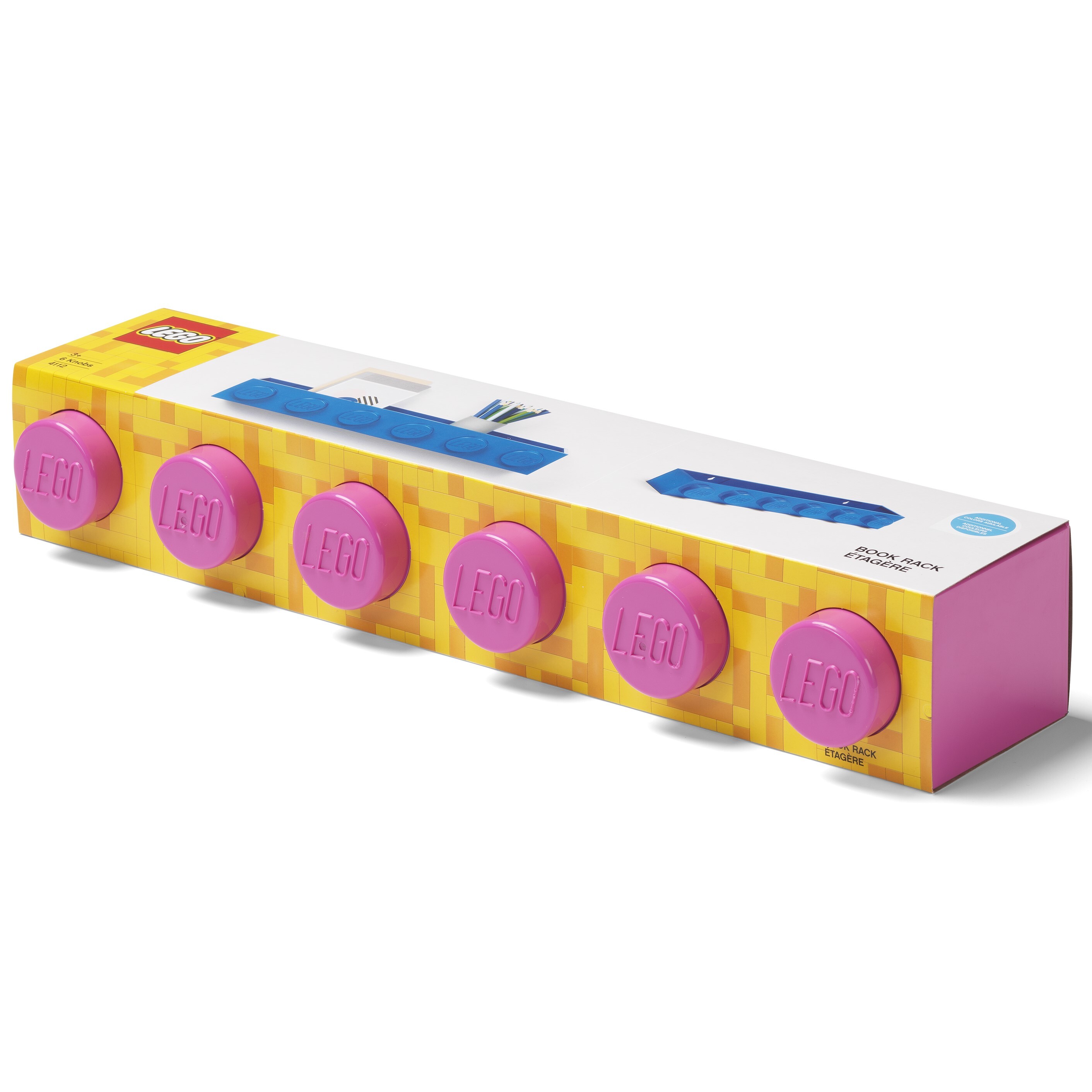 Brick Bookrack – Pink - Image 2