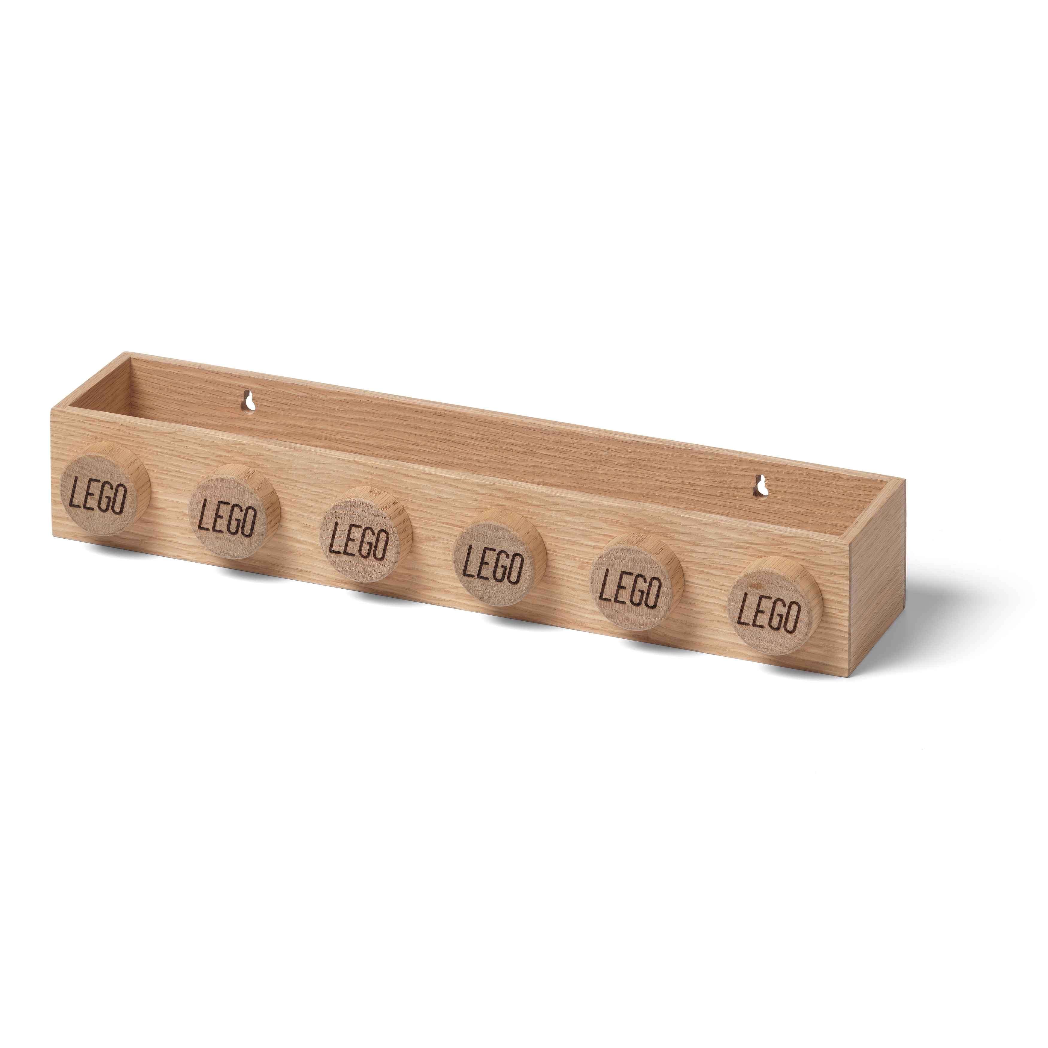 Wooden Book Rack – Light Oak