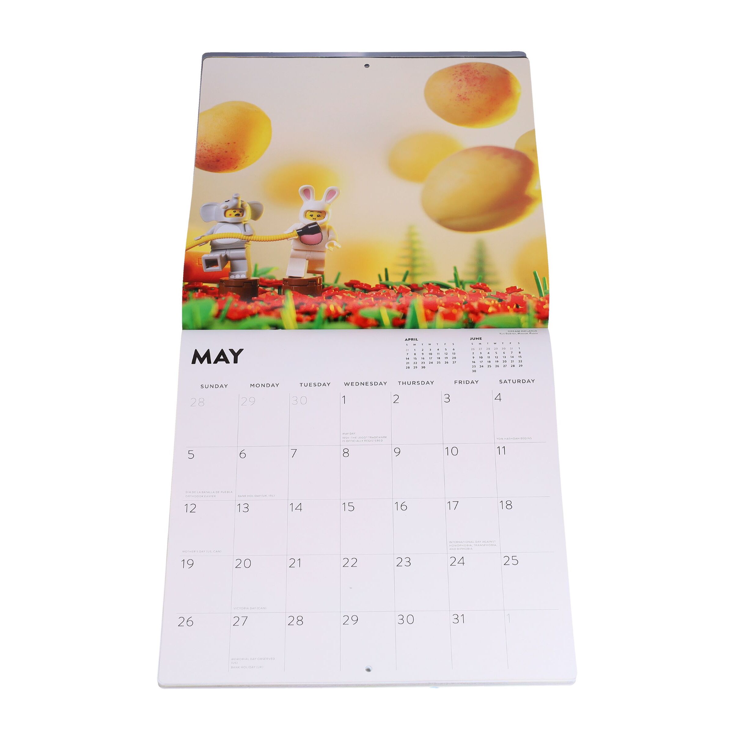 Lego 2024 Wall Calendar - Image 2
