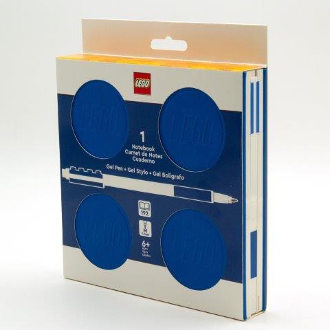 Locking Notebook With Gel Pen – Blue - Image 2