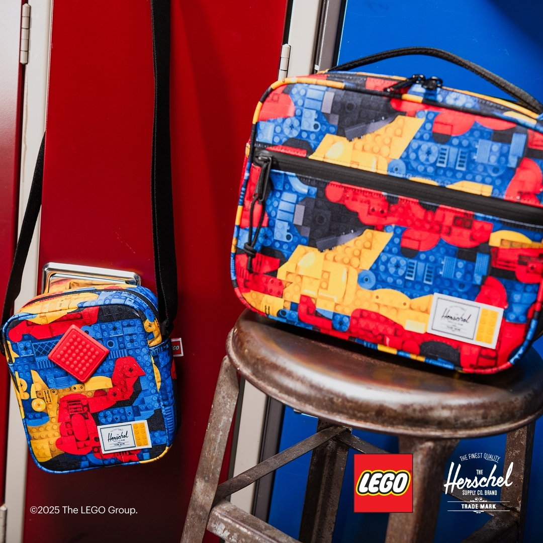 Herschel Heritage Crossbody – Abstract Bricks - Image 4