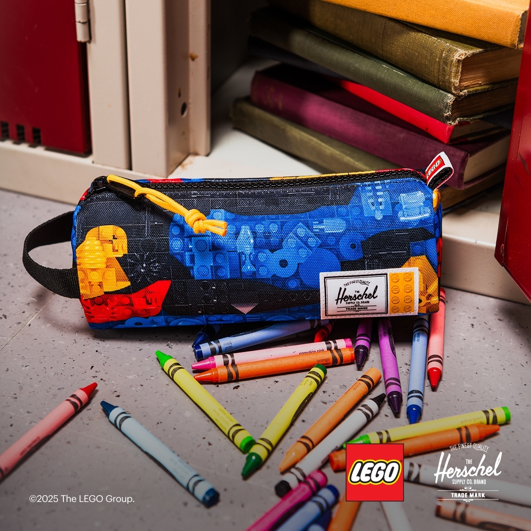 Settlement Pencil Case Little Herschel – Scavenger Hunt Bricks - Image 4