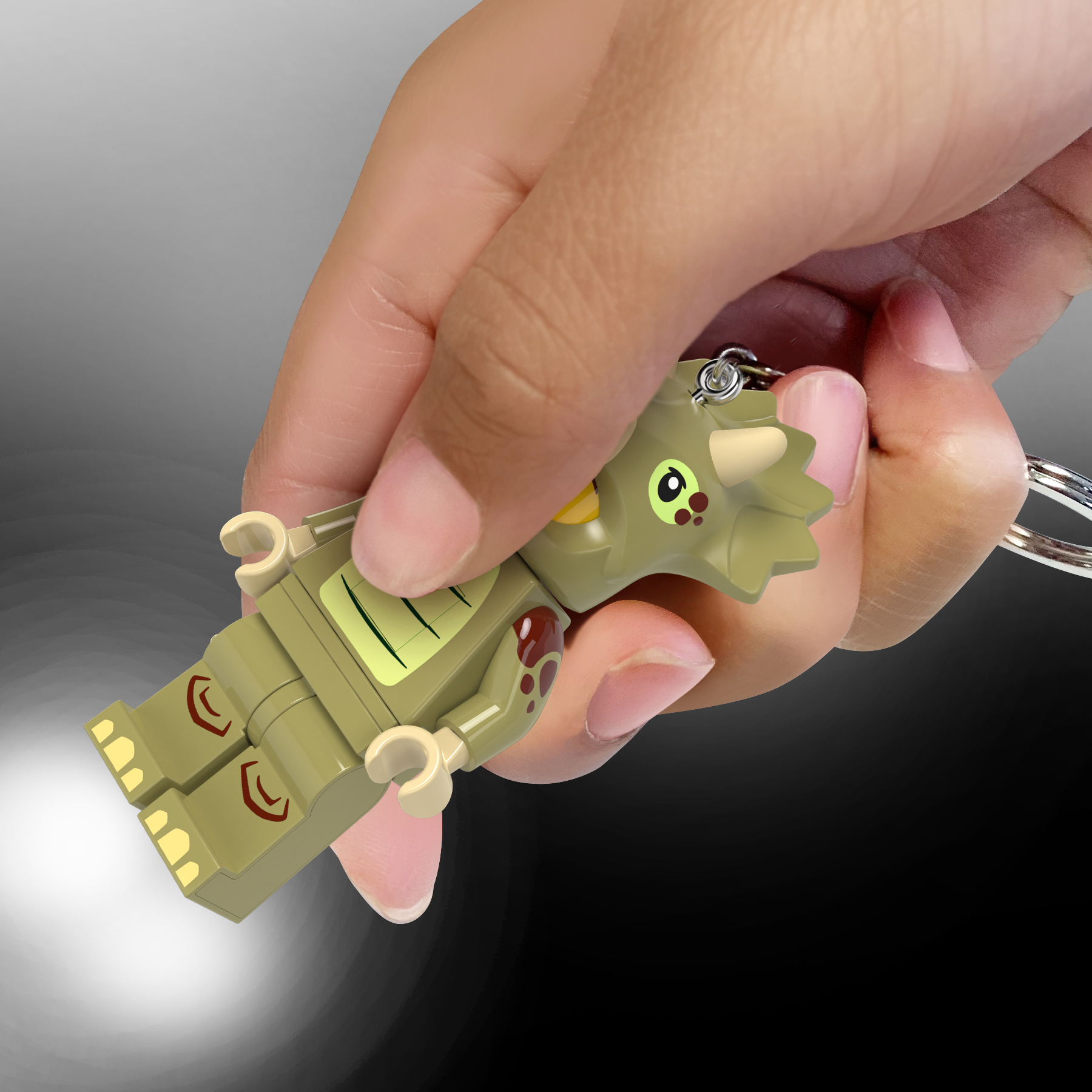 Triceratops Costume Fan Key Light - Image 8