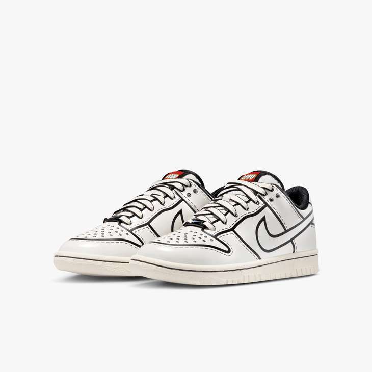 Nike Dunk Low X Lego Collection – Big Kids' Shoes