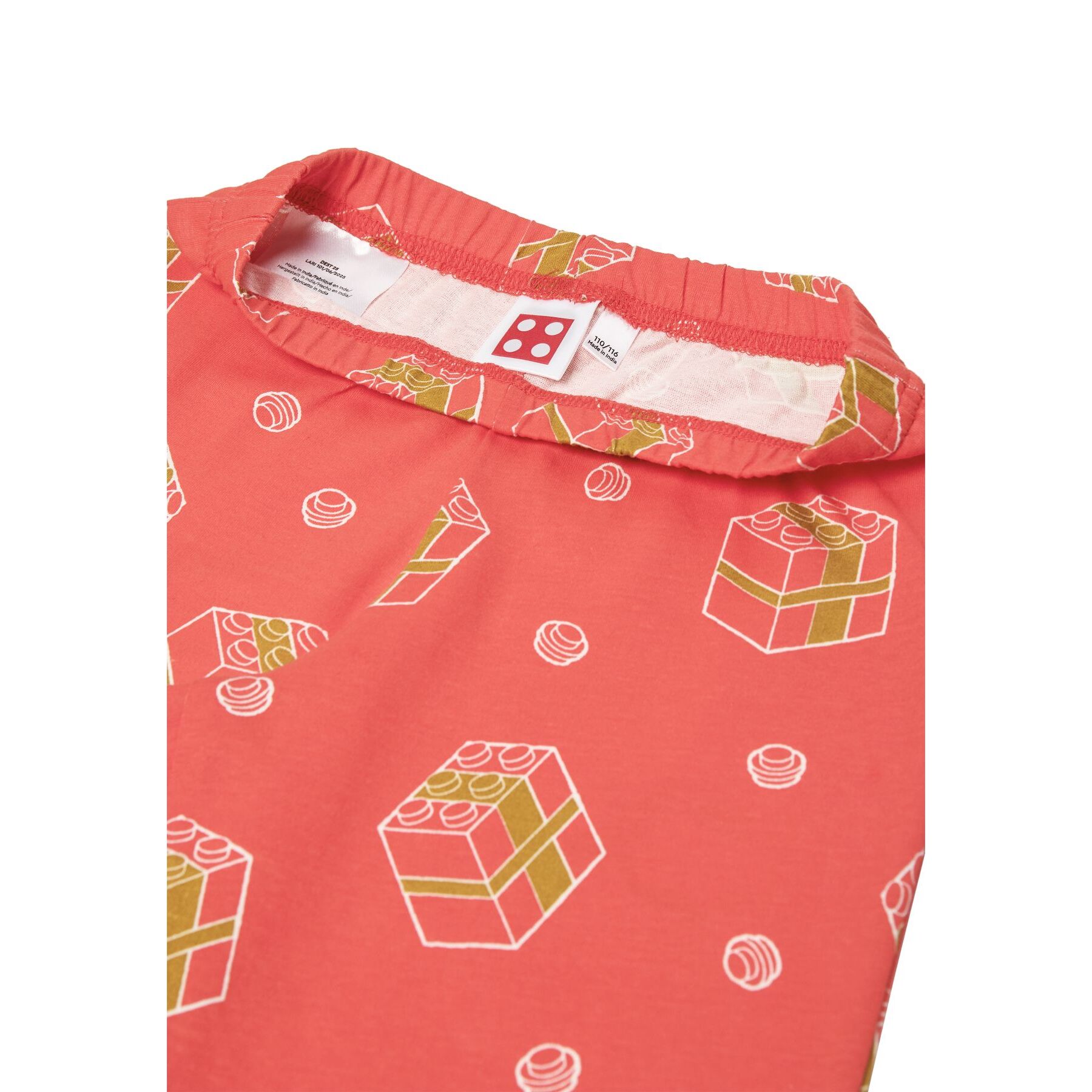 Kids Christmas Pajamas – Off-White - Image 4