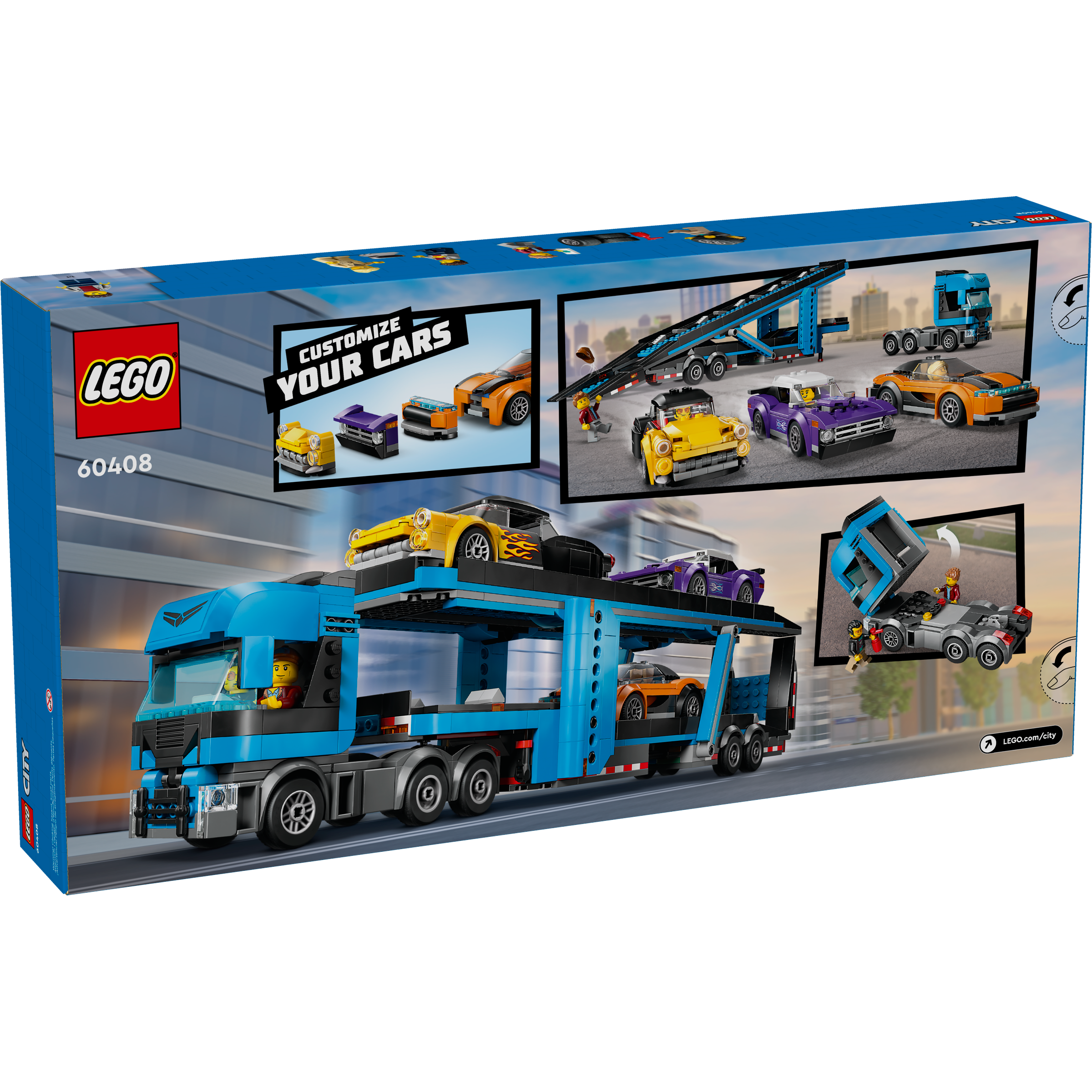 Car Transporter Truck With Sports Cars - Image 7