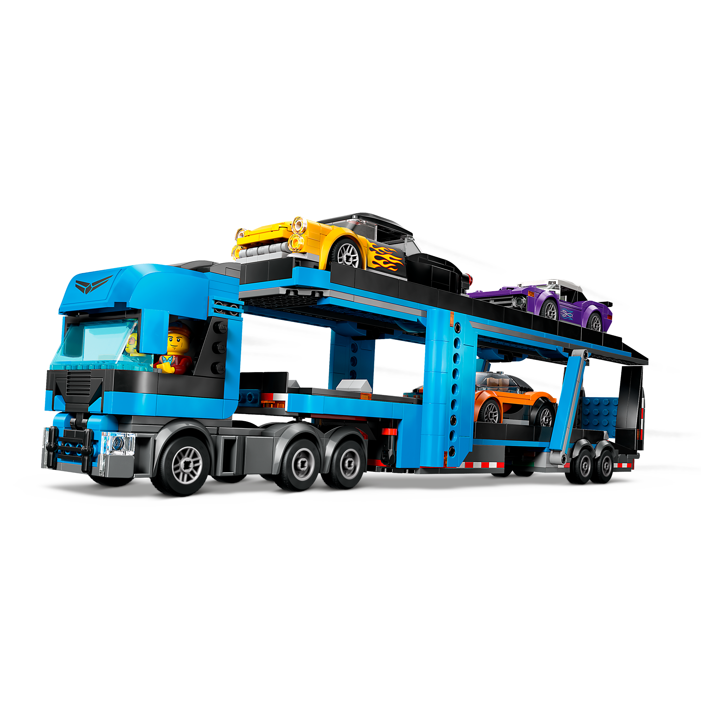 Car Transporter Truck With Sports Cars - Image 3
