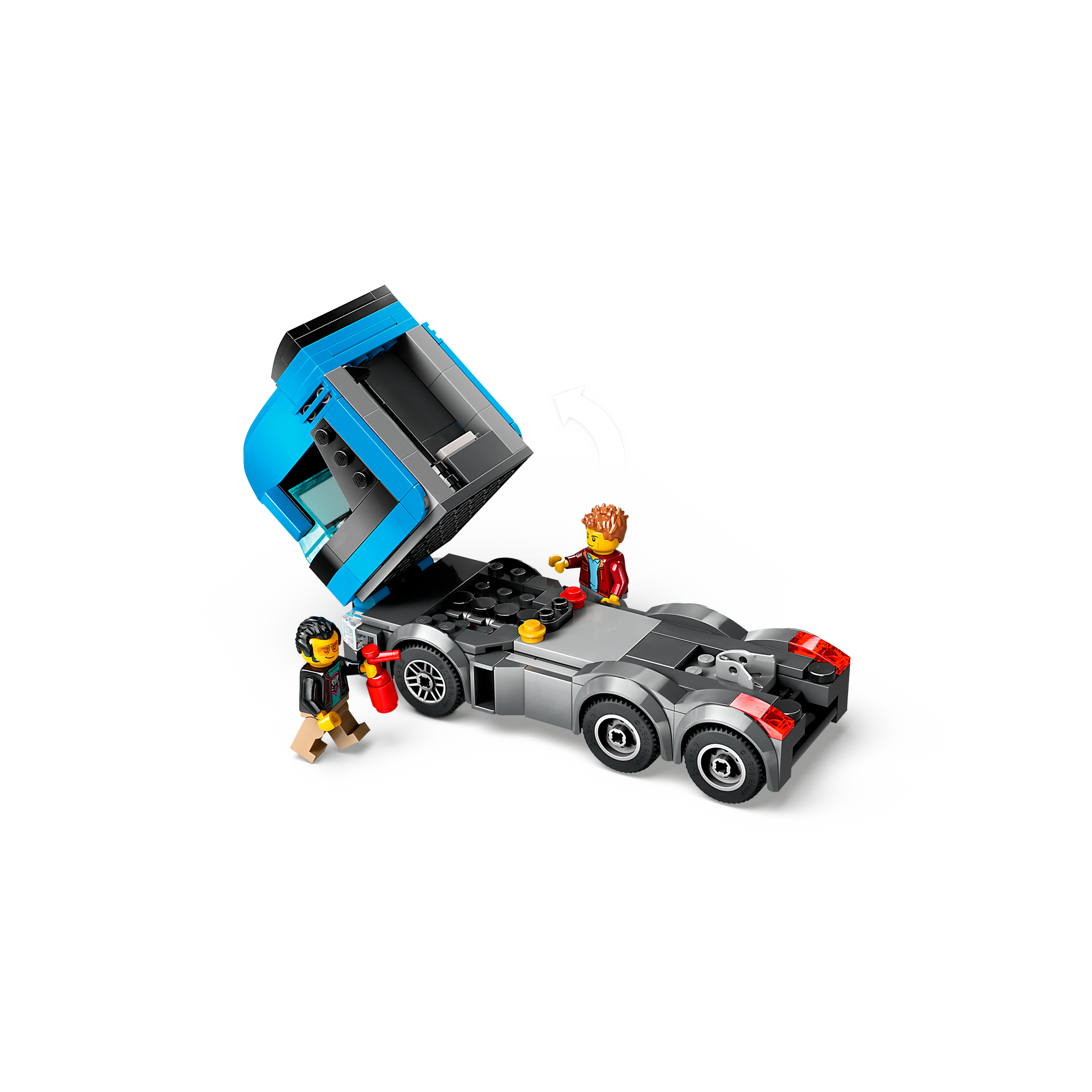 Car Transporter Truck With Sports Cars - Image 5