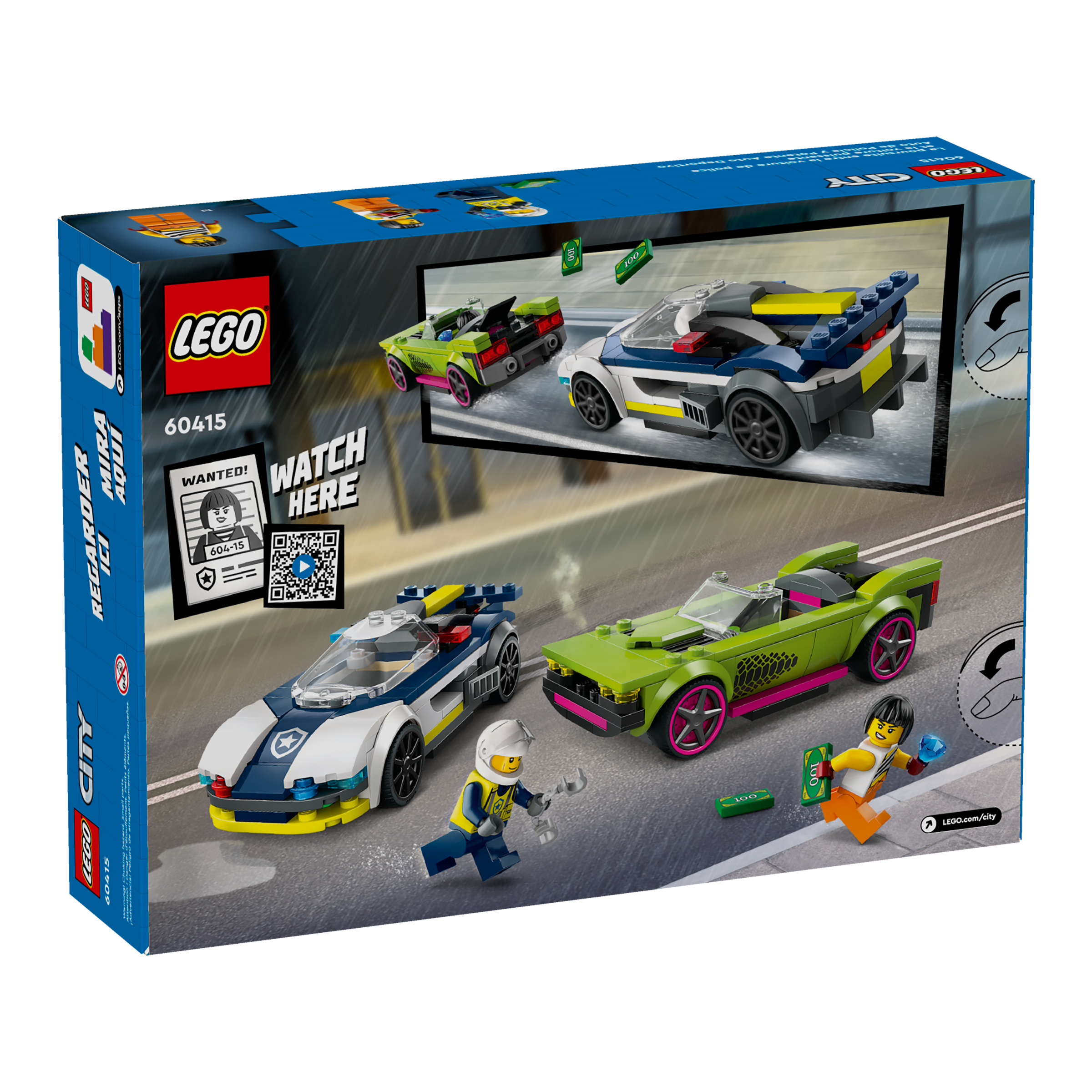 Police Car And Muscle Car Chase - Image 5