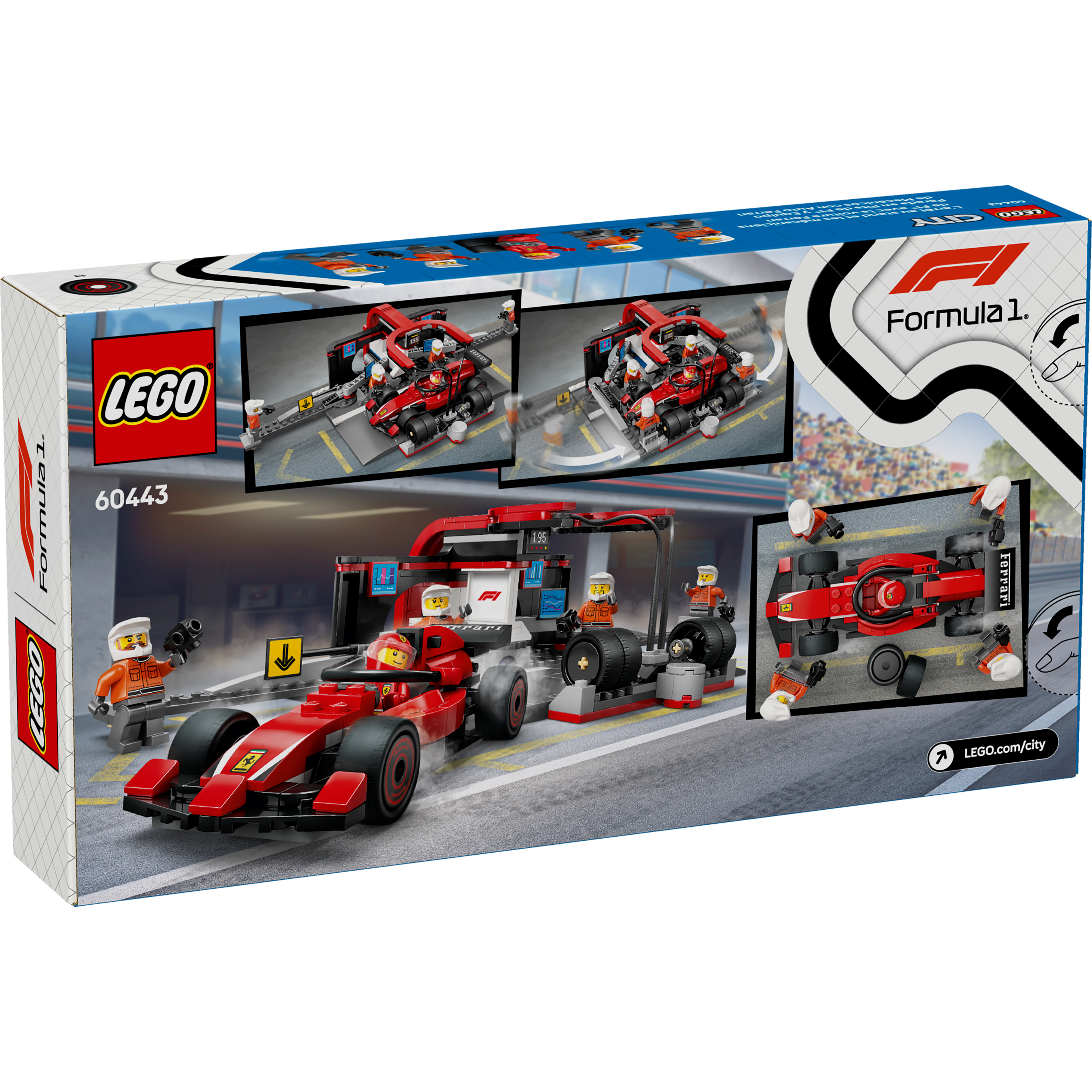 F1 Pit Stop & Pit Crew With Ferrari Car - Image 10