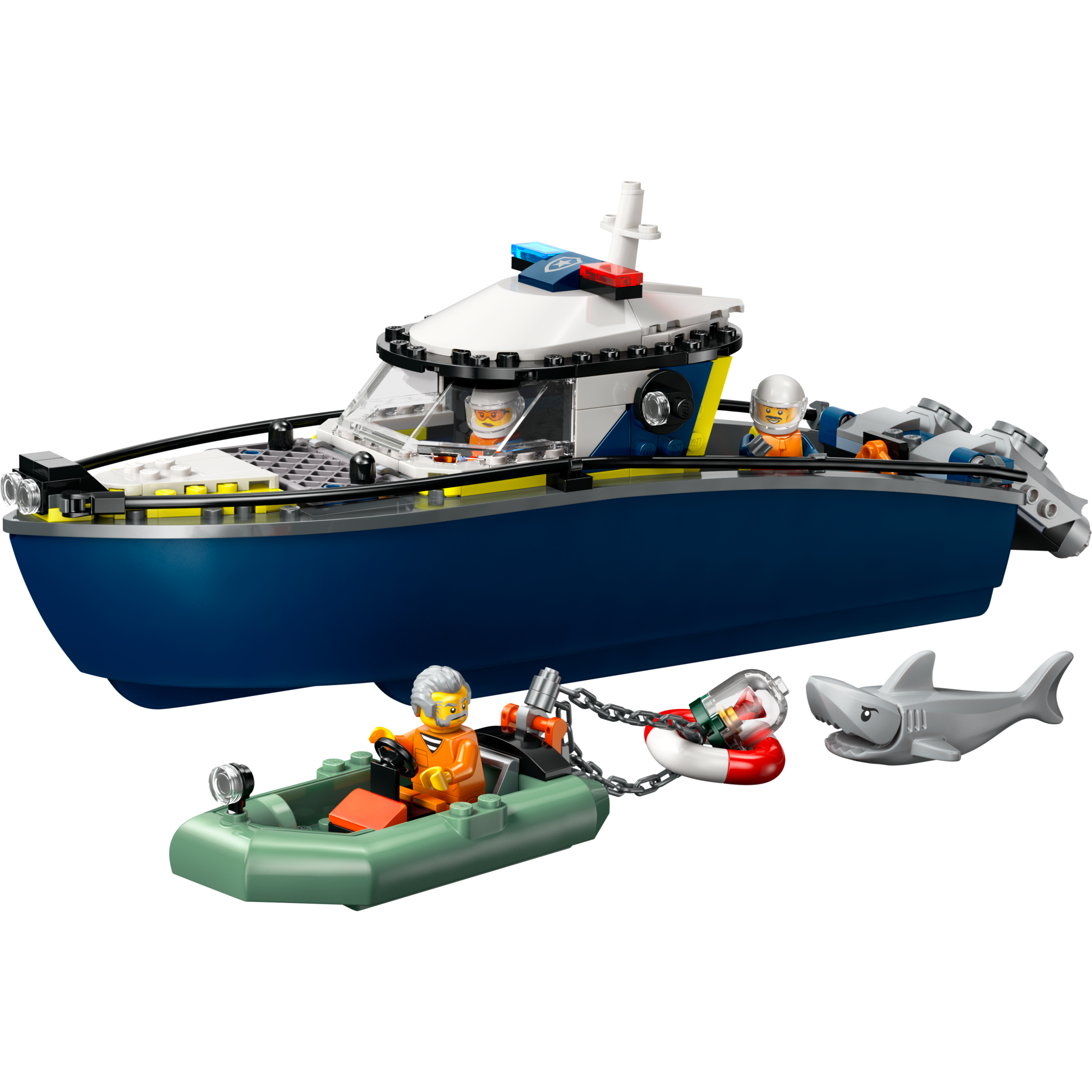 Police Boat Chase