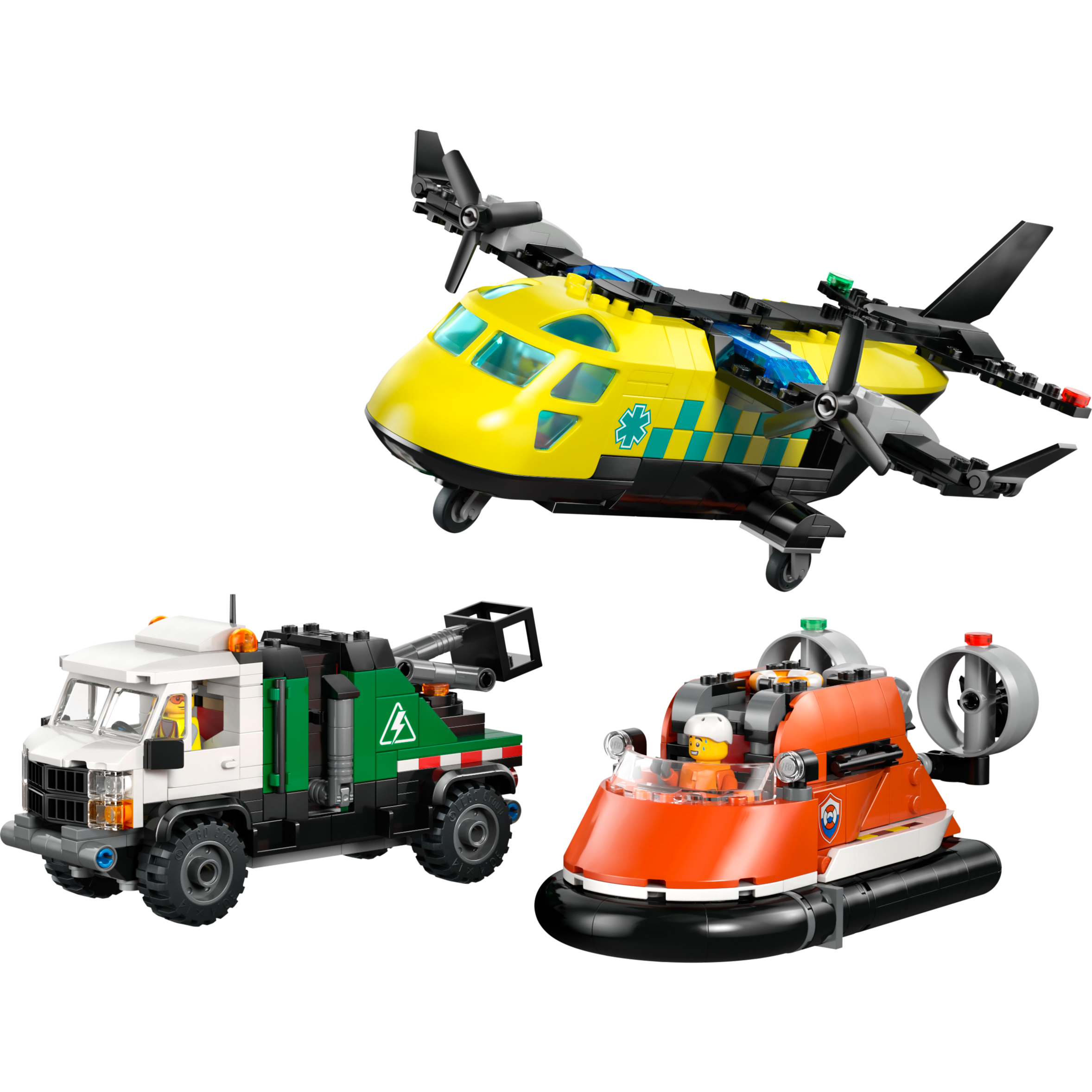 Airplane, Service Truck & Hovercraft Remix