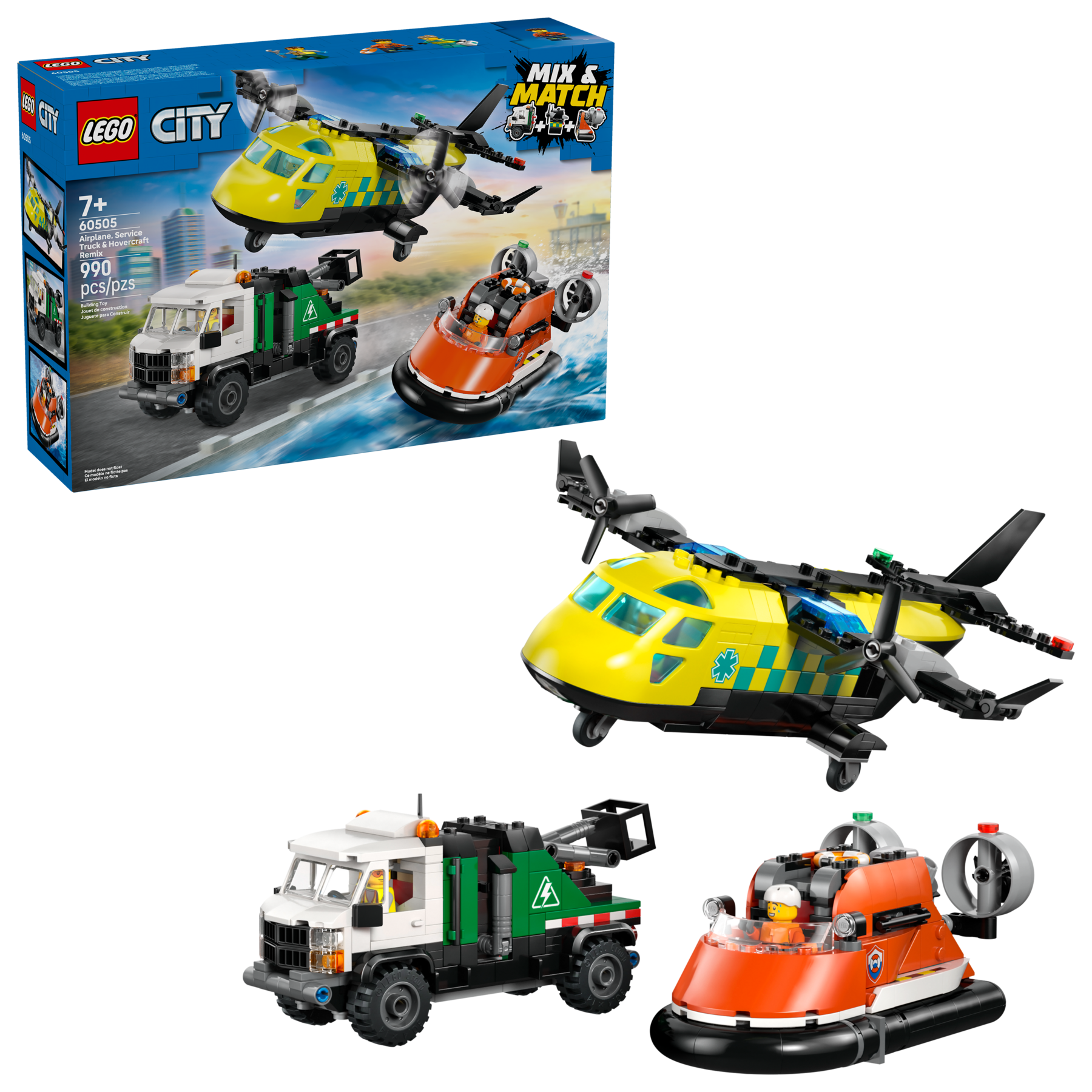 Airplane, Service Truck & Hovercraft Remix - Image 2
