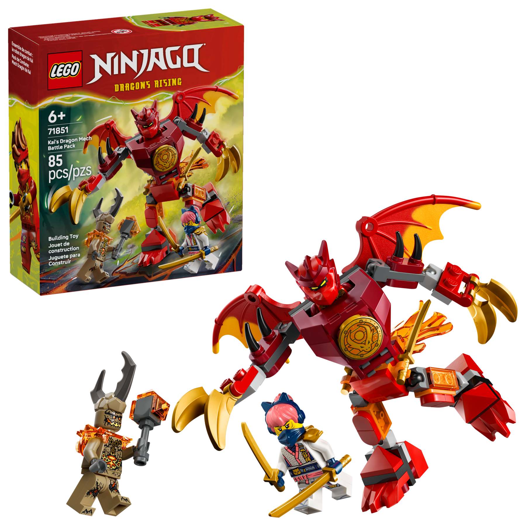 Kai's Dragon Mech Battle Pack - Image 2
