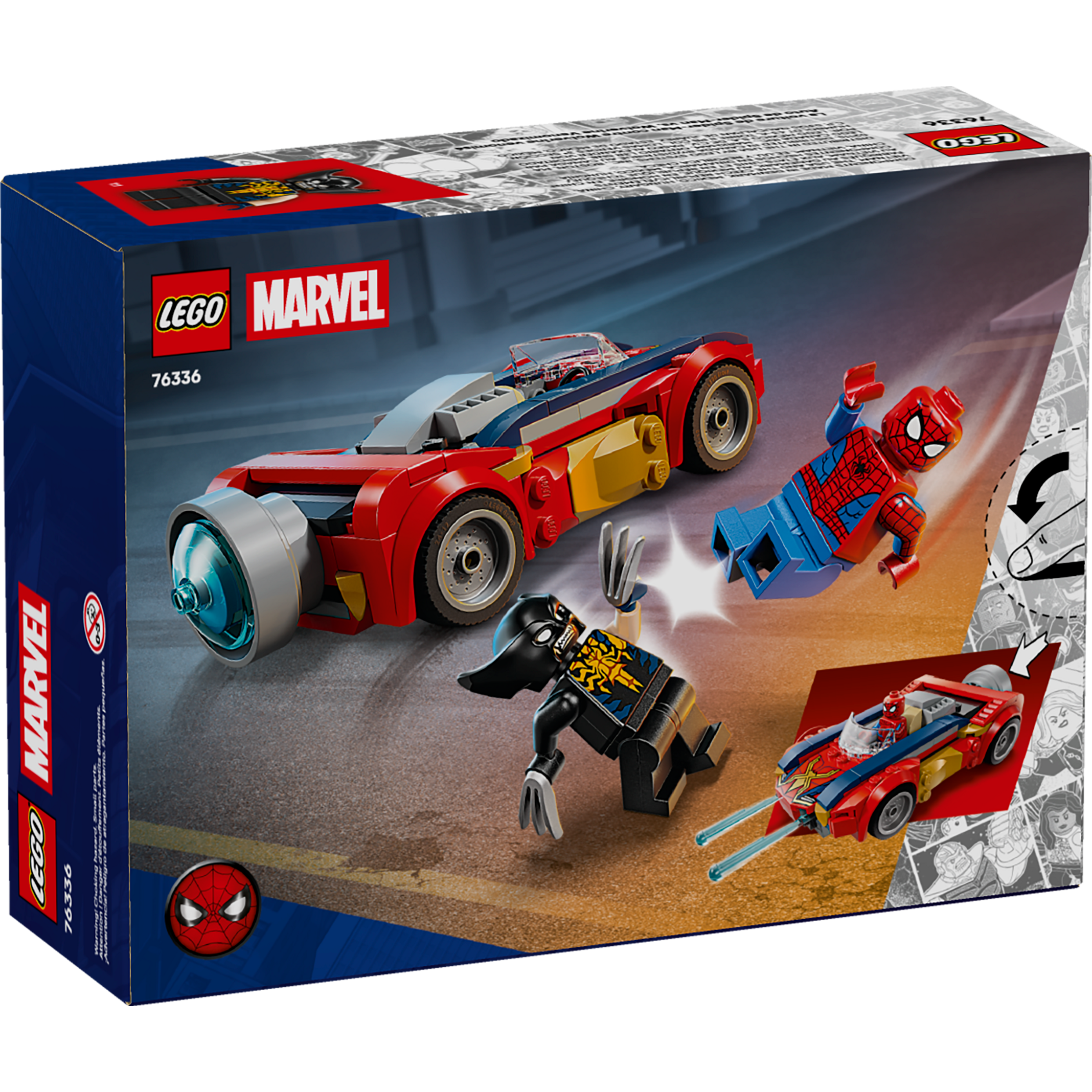 Spider-Man Car Vs. Venomized Wolverine - Image 11