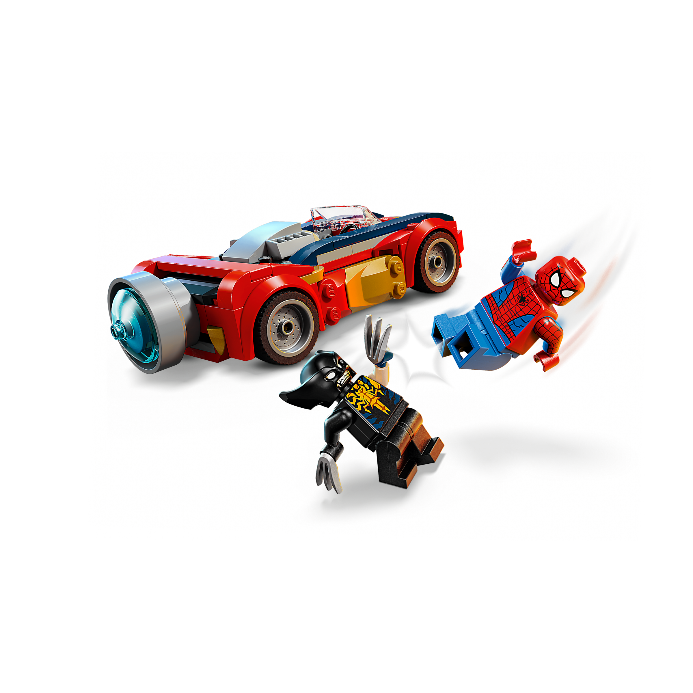 Spider-Man Car Vs. Venomized Wolverine - Image 3