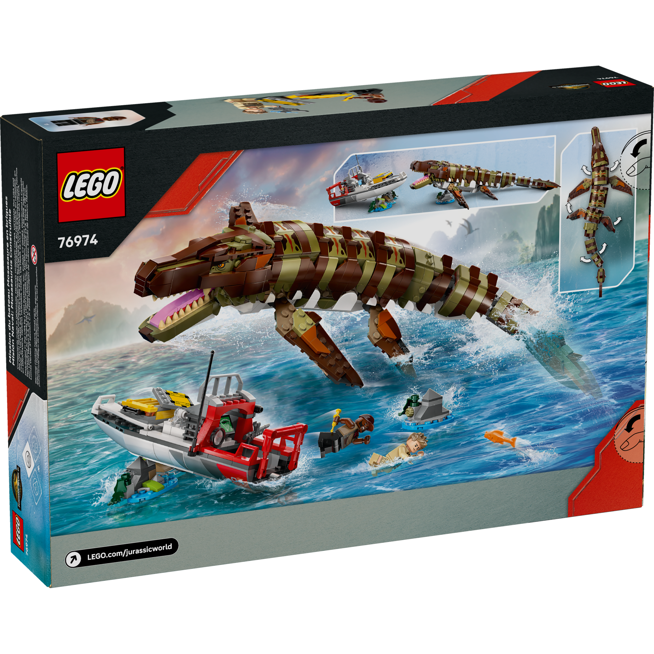 Brick-Built Mosasaurus Boat Mission - Image 6