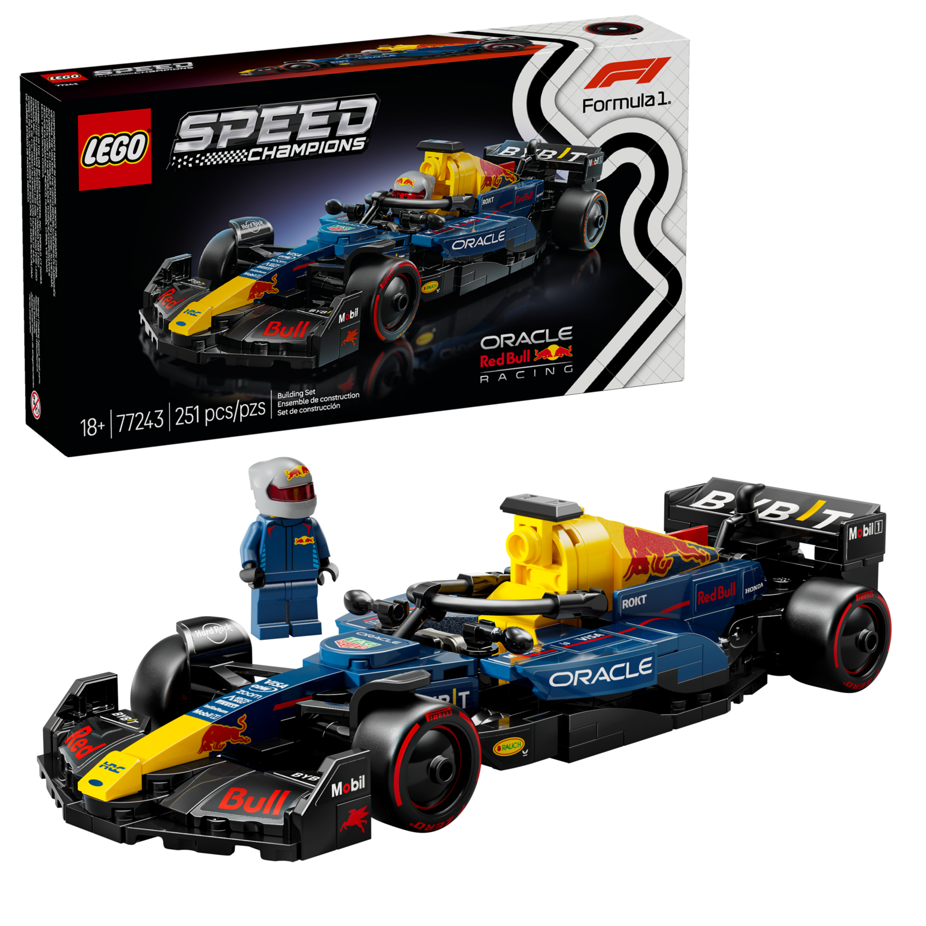 Oracle Red Bull Racing Rb20 F1 Race Car - Image 2