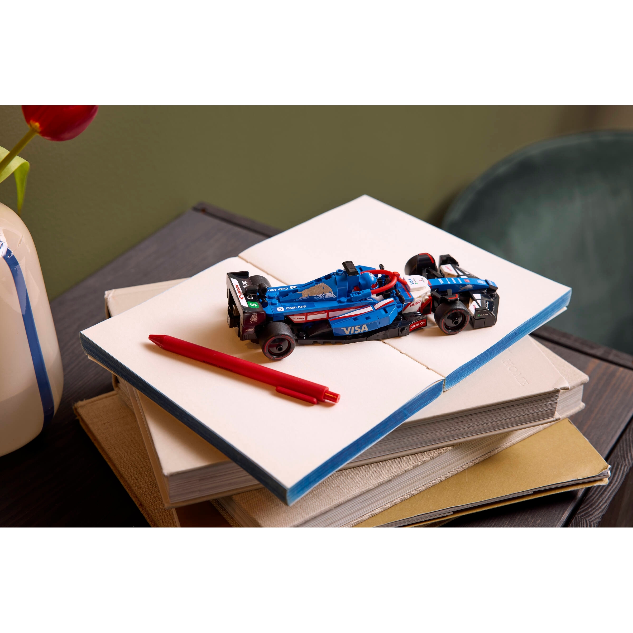 Visa Cash App Rb Vcarb 01 F1 Race Car - Image 10