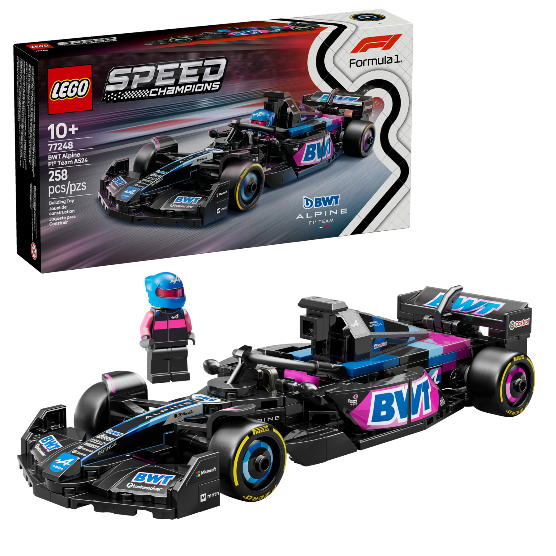 Bwt Alpine F1 Team A524 Race Car - Image 2