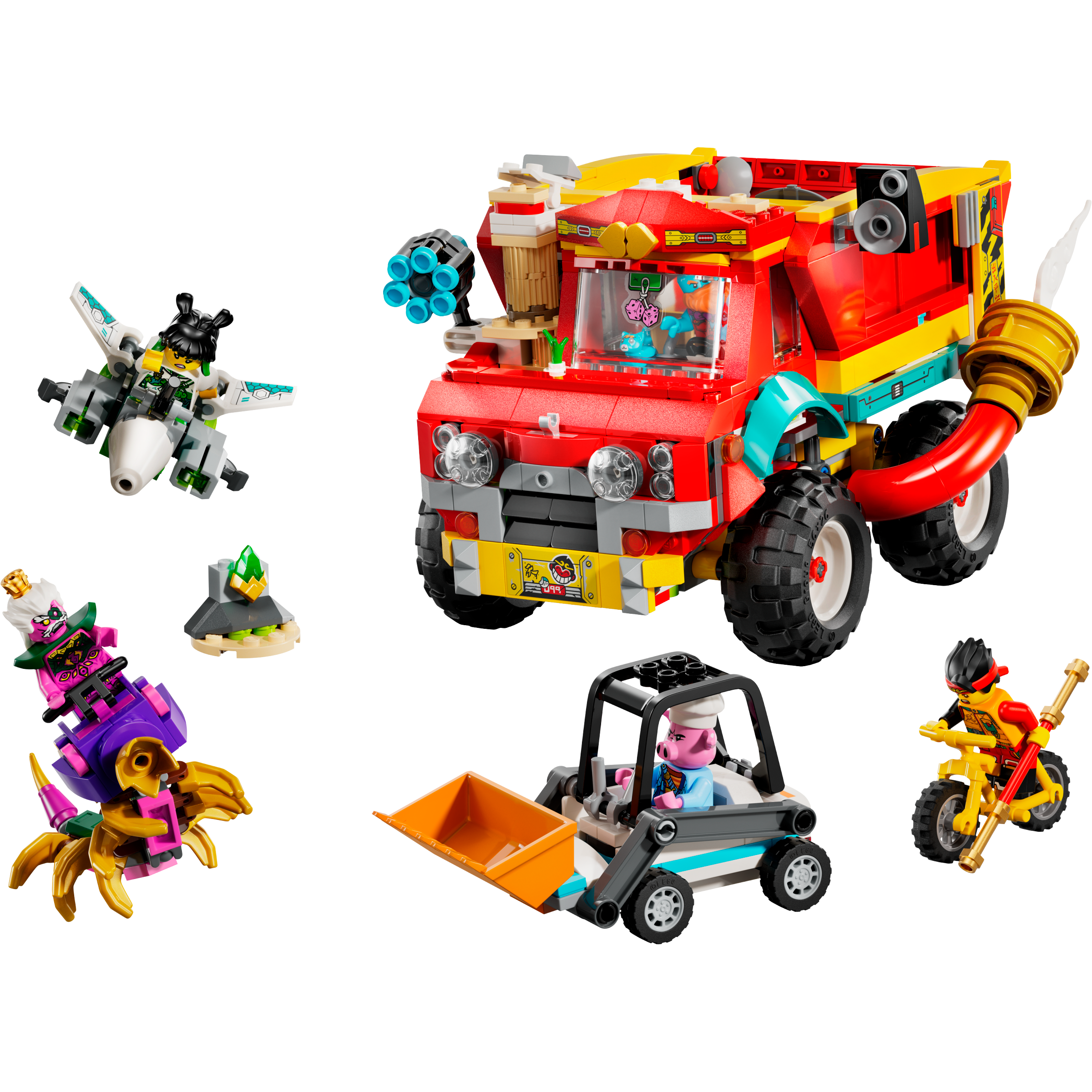Monkie Kid's Team Power Truck
