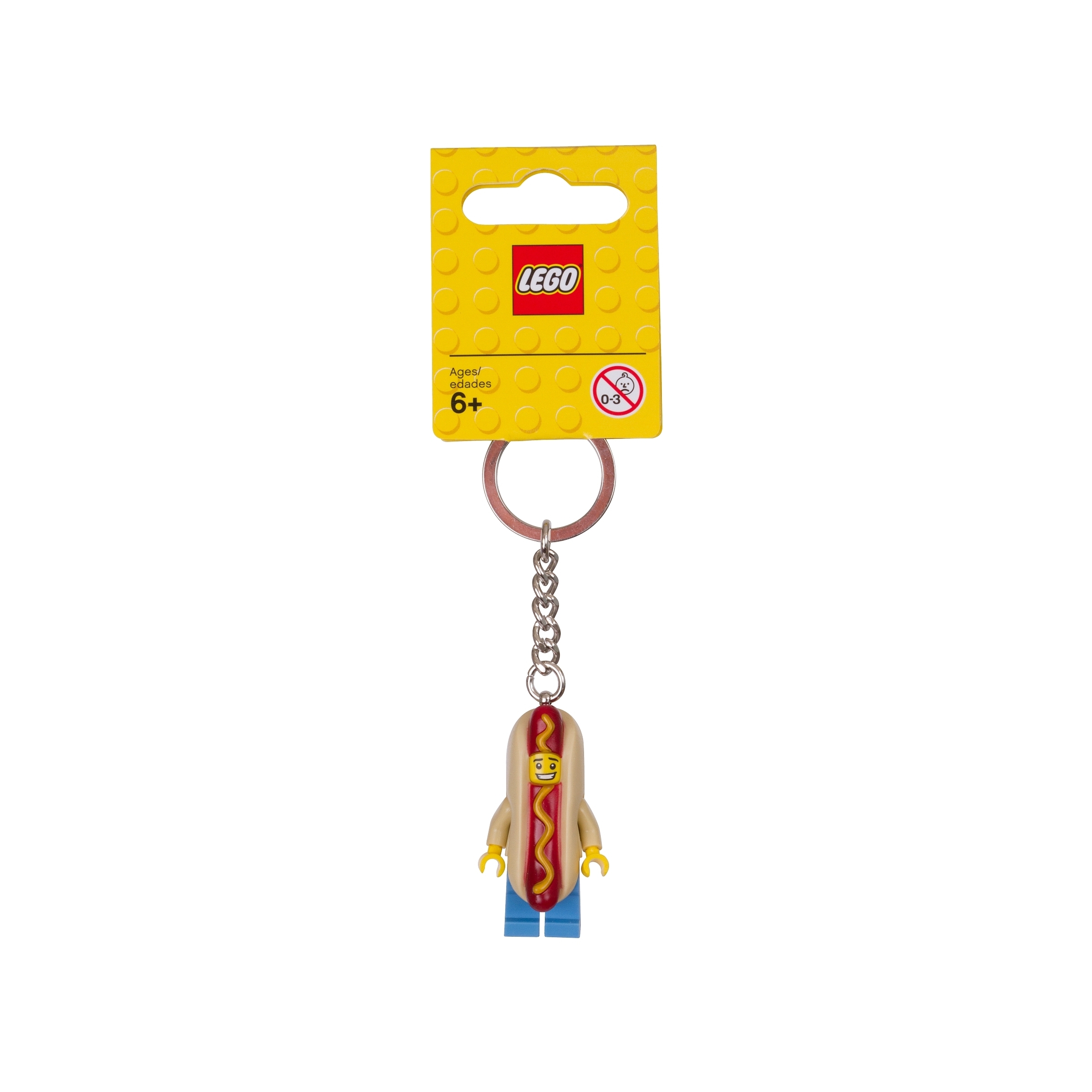 Lego Hot Dog Guy Key Chain - Image 2